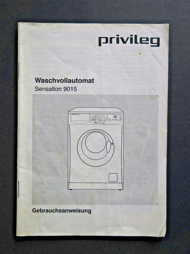 Gebrauchsanweisung privileg - gebrauchsanweisung,