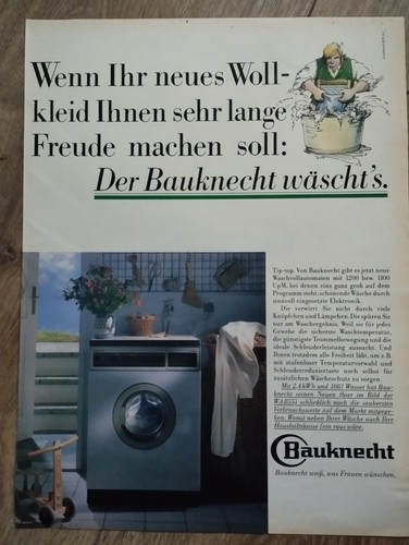 Original reklame werbung 1984 - original,