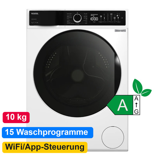 Vestel waschmaschine 10kg - waschmaschine,