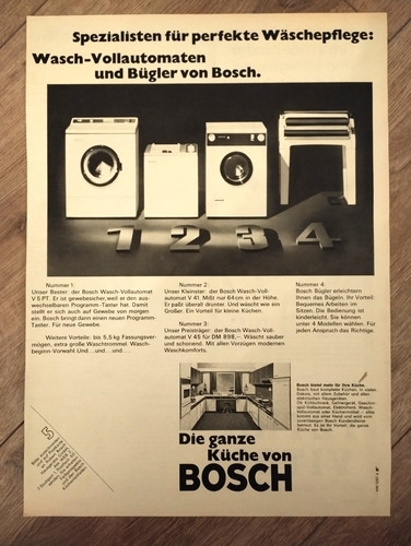 Original reklame werbung - original, 1968