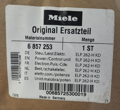 Miele 6857253 waschmaschine - miele,